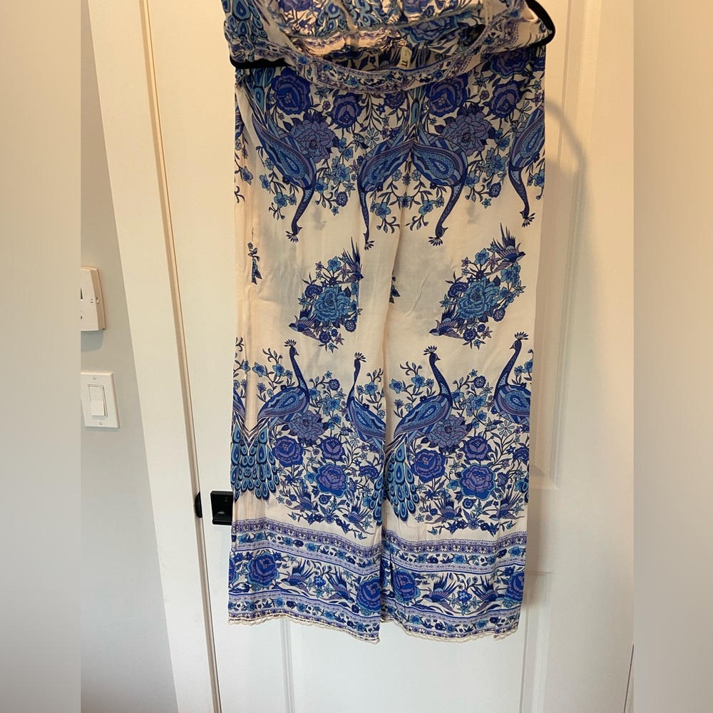 Spell Designs Hotel Paradiso Jumpsuit in Bluebird Size Small - Picture 11 of 15